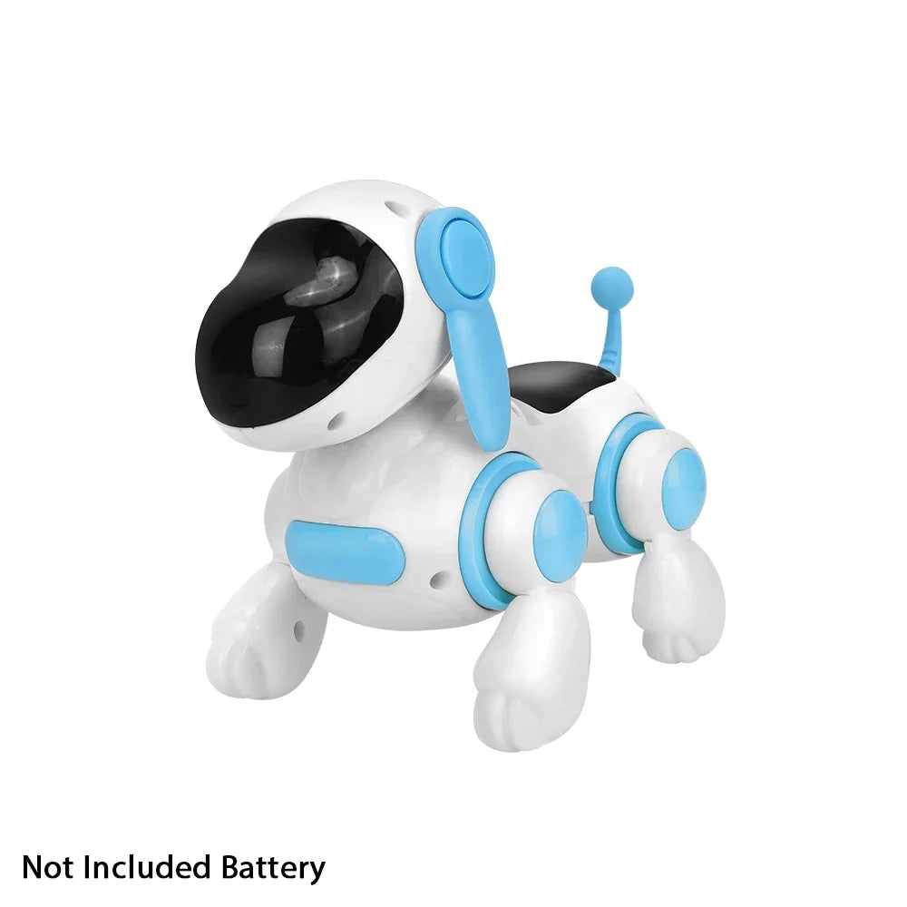 Smart Interactive Robotic Dog Toy with Lights, Sound & Music