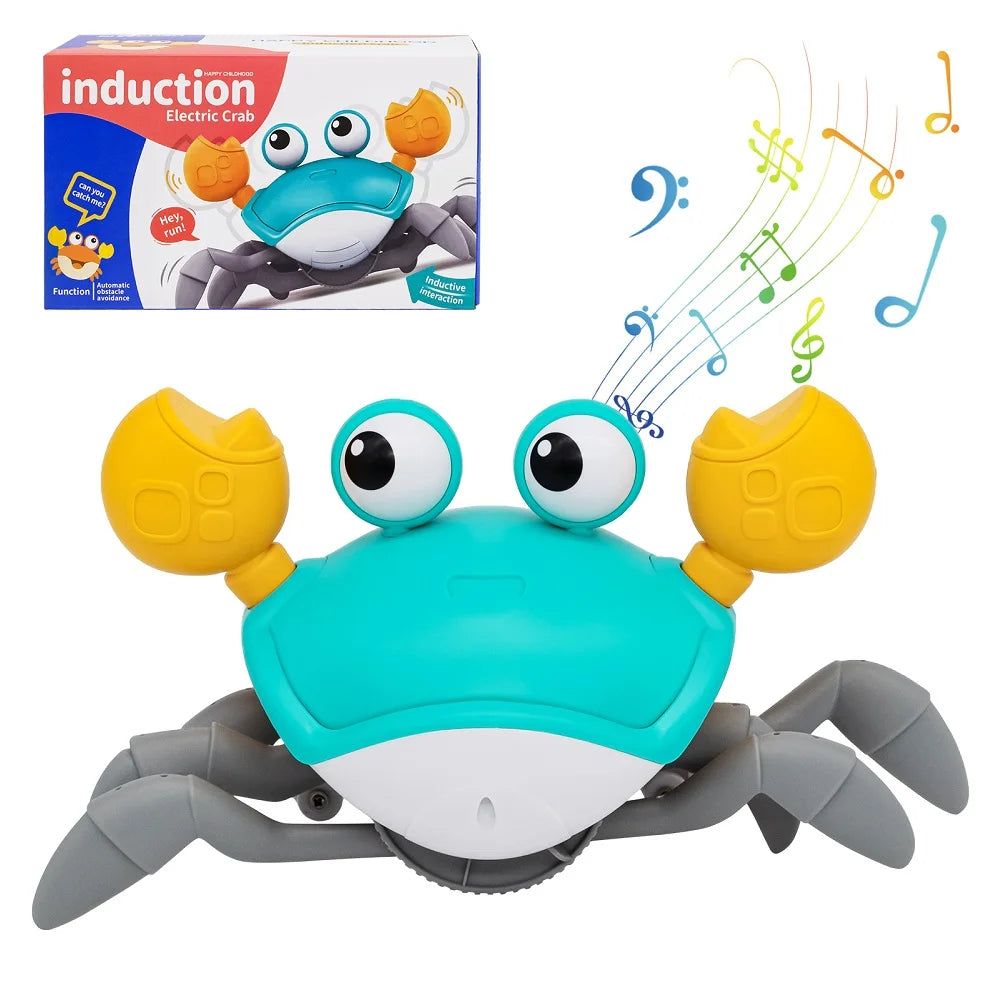 Dancing Crab Interactive Crawling Toy – Run Away Baby Toy