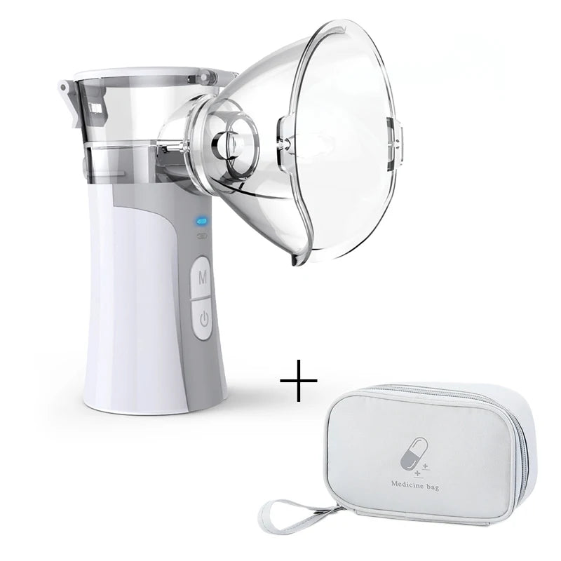Portable Mesh Nebuliser Inhaler for Kids & Adults