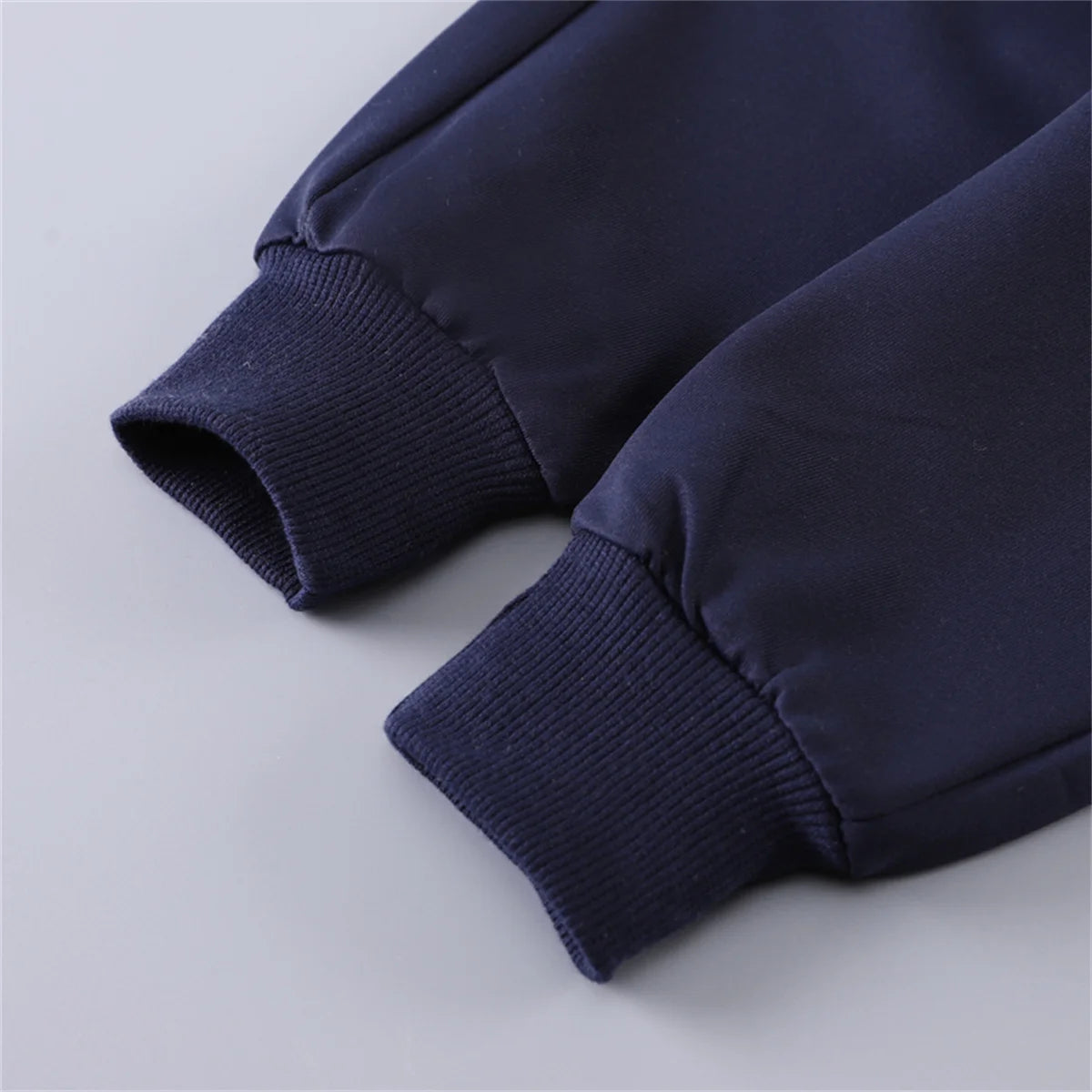 Baby Bear Embroidered Two-Piece Hoodie Set