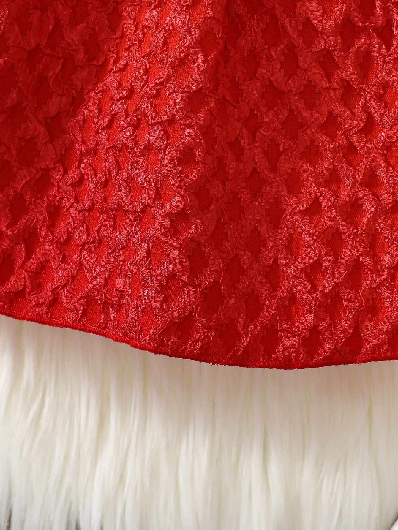 Cute 2-piece bow dress and headband — a sweet princess look for the festive season