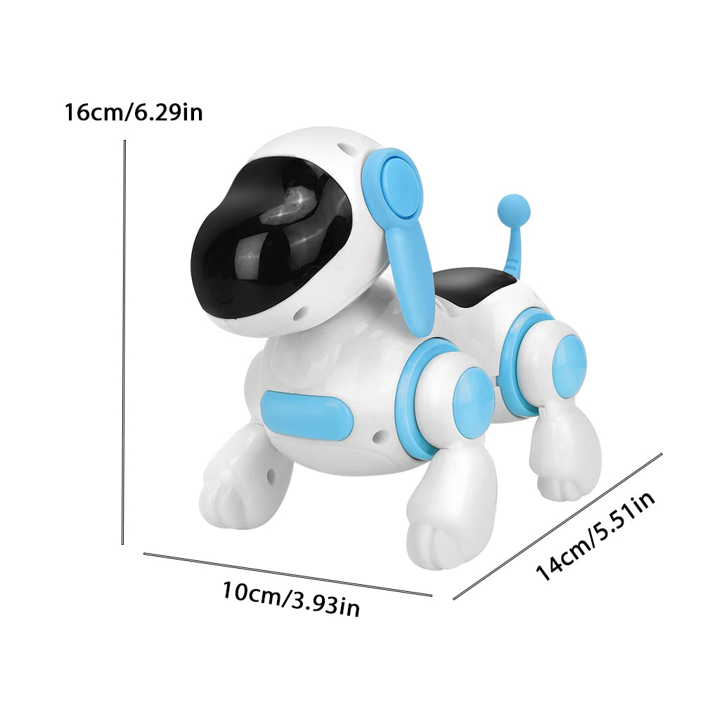 Smart Interactive Robotic Dog Toy with Lights, Sound & Music