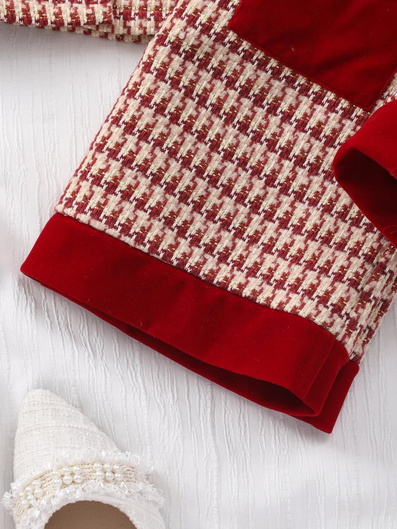 Elegant Long Sleeve Outfit Set for Girls