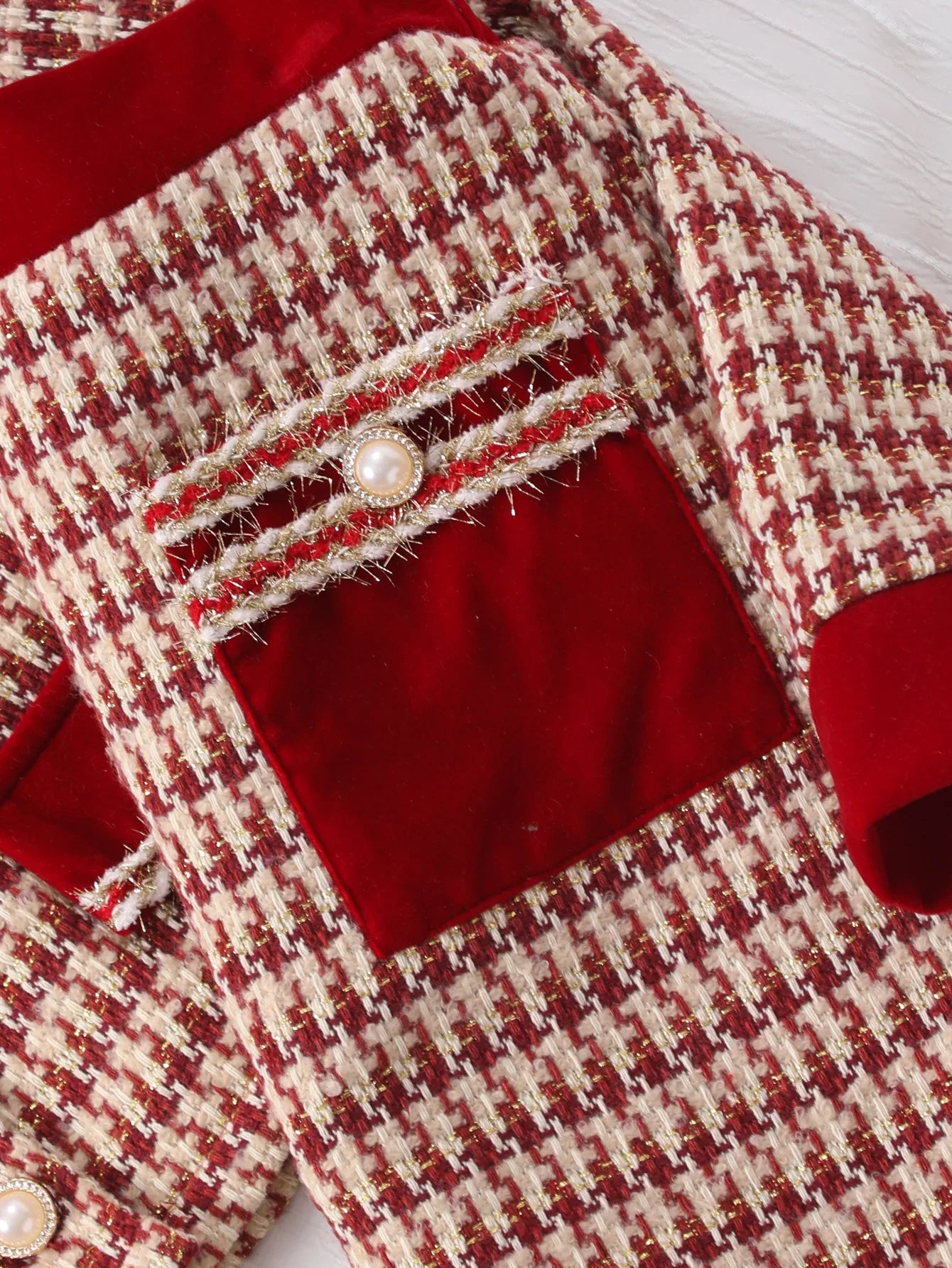 Elegant Long Sleeve Outfit Set for Girls