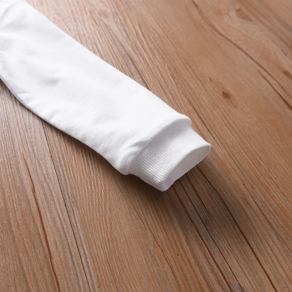 Boys’ long sleeve white cotton shirt with embroidered detail — perfect for everyday wear