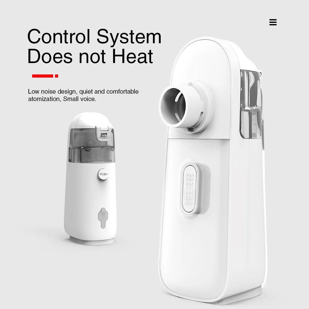 Portable Rechargeable Nebuliser Inhaler for Kids & Adults