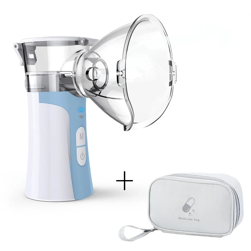 Portable Mesh Nebuliser Inhaler for Kids & Adults